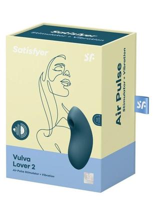 Вакуумный вибратор satisfyer vulva lover 2