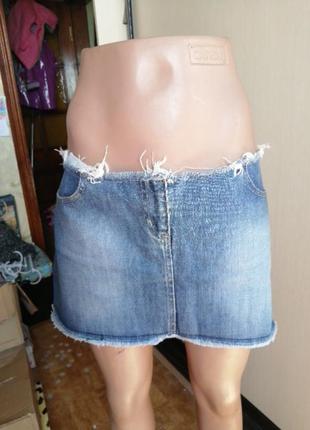 Юбка джинсовая