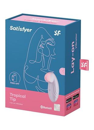 Смарт-вибратор для клитора satisfyer tropical tip 7