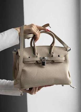 Жіноча брендова шкіряна сумочка hermes
