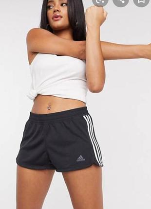 Крутые трикотажные хлопковые шорты  бренда adidas uk 12-14 eur 40-422 фото