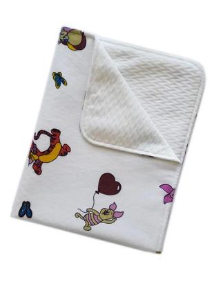 Двухстороння непромокаемая пеленка для детей