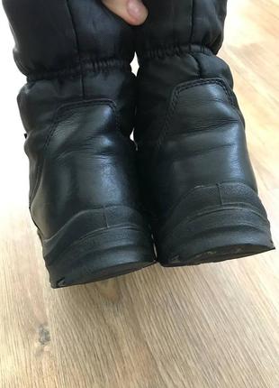 Сапоги кожаные ботинки удобные утепленные влагозащитные3 фото