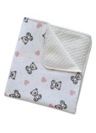 Двухстороння непромокаемая пеленка для детей