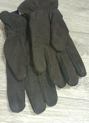 Перчатки кожаные мужские 8,5 размер profuomo3 фото
