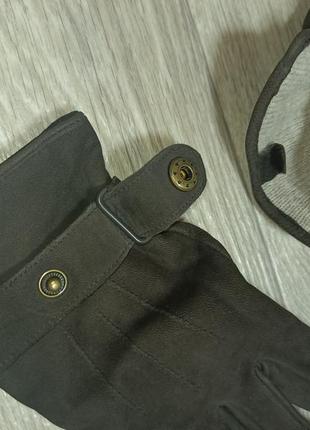 Перчатки кожаные мужские 8,5 размер profuomo6 фото