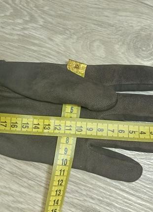 Перчатки кожаные мужские 8,5 размер profuomo10 фото