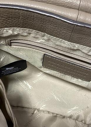Paul costelloe шкіряна ділова сумка5 фото