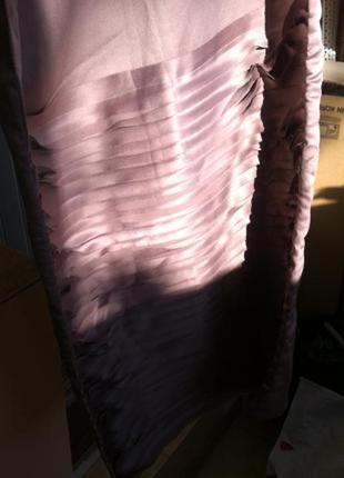 Эксклюзивный брендовый палантин шарф maurice phillips цвета мокко шампань7 фото