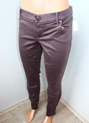 Стильные стрейчевые эластичные джинсы gap оригинал р. м цвет мокко,какао