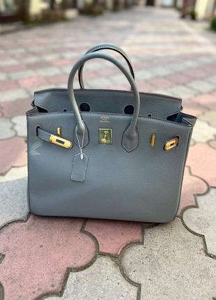 Сумка кожаная birkin hermes1 фото