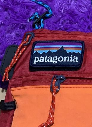 Мессенджер patagonia с патчем/барсетка патагония/сумка через плечо3 фото