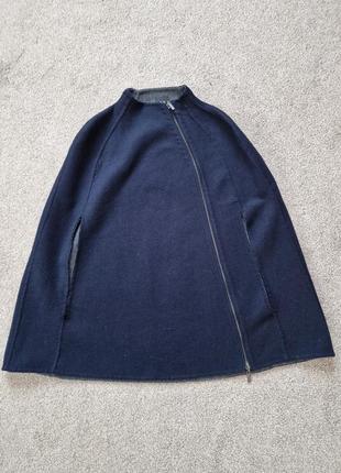 Armani exchange women's blue capes &amp; ponchos8 фото