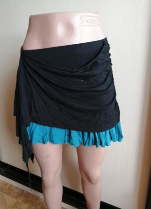 Юбка цветная