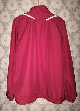 Чоловіча червона вітровка erima спортивна куртка кофта3 фото
