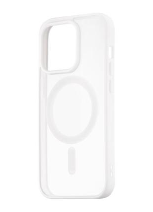 Чехол color edge with magsafe iphone 14 pro white