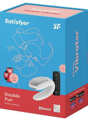 Смарт-вибратор для пар satisfyer double fun 2