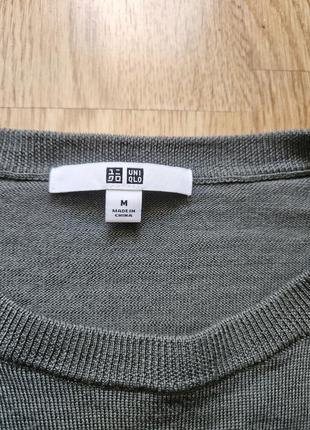 Женский лонгслив uniqlo размер s-m из шерсти3 фото