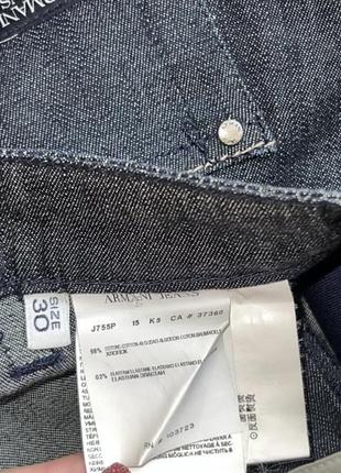 Джинси armani jeans оригінальні сині5 фото