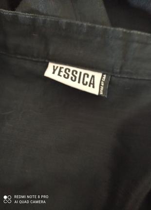 Yessica платье рубашка туника стильная удобная р. 46-52 пог 56см5 фото