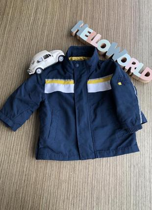 Куртка hm 86 размер, куртка на мальчика, легкая курточка7 фото