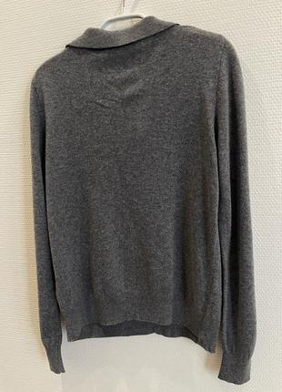 Серый свитер-поло zara4 фото