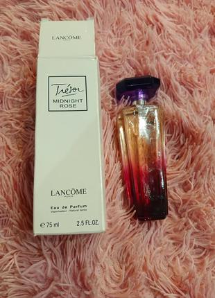 Тестер-оригинал! богемный парфюм lancome tresor midnight rose 75ml абсолютно новый
