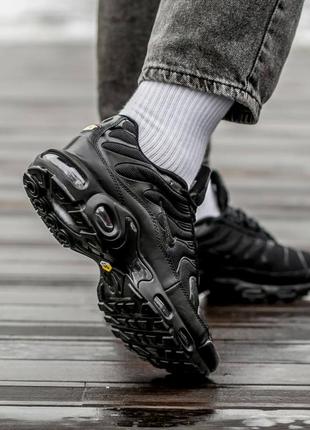 Кроссовки nike air max plus tn black 36-45 хит продажи 20246 фото