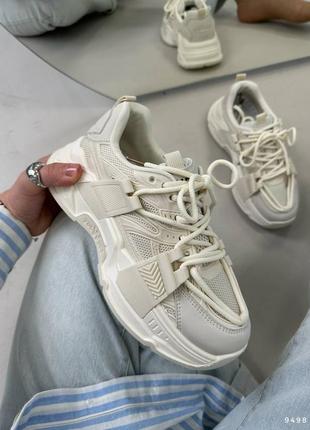 Кросівки жіночі беж.новинка.