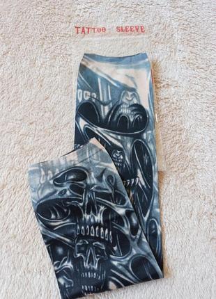 Тату нарукавники 2шт. тату обманки