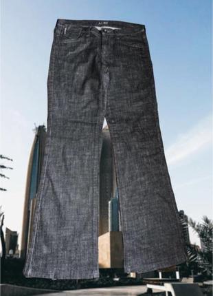 Джинсы armani jeans оригинальные черные1 фото