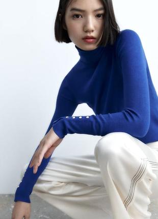 Гольф лонгслив zara