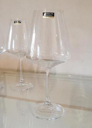 Набір келихів для вина bohemia corvus 1sc69-00000-360 (360 мл, 6 шт.)