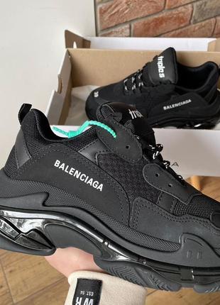 Жіночі кросівки balenciaga triple s clear sole люкс якість1 фото