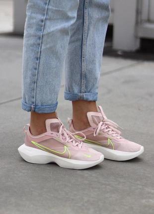 Женские кроссовки найк nike vista pink green