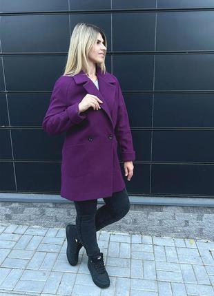 Женское пальто кашемировое кашемир5 фото