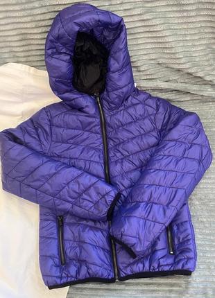 Куртка весенняя женская фиолетовая new yorker, лёгкая куртка