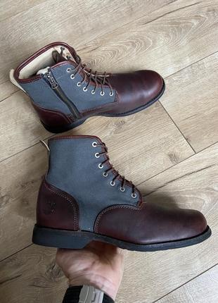 Ботинки кожаные timberland3 фото