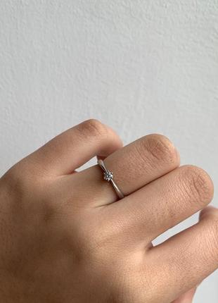Красивое серебряное кольцо cava cool