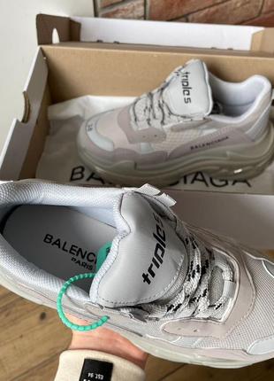 Жіночі кросівки balenciaga triple s clear sole люкс якість7 фото