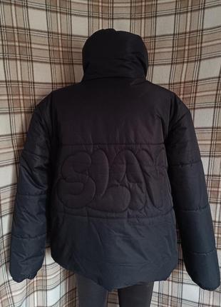 Черная куртка пуффер cropp размер л/486 фото