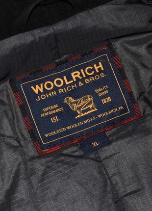 Woolrich wool down coat (мужское зимнее пуховое пальто вулрич )6 фото