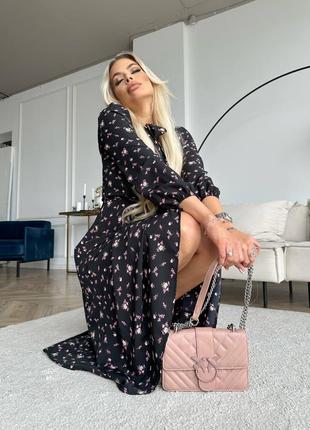 Платье миди размеры: s, m, l, xl