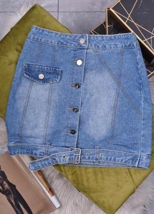 Спідниця джинсова