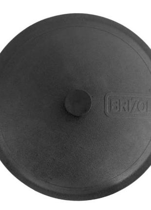 Жаровня чугунная с чугунной крышкой brizoll m2860u-12 фото