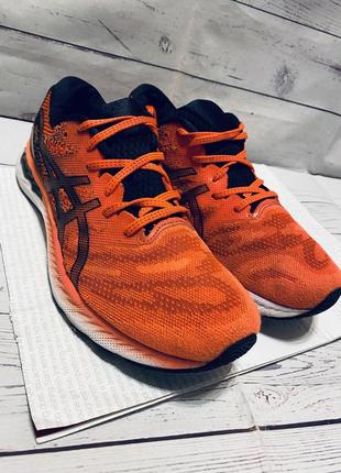 Оригинальные беговые кроссовки asics gel-nimbus 23 tokyo 1011b295 оранжевый