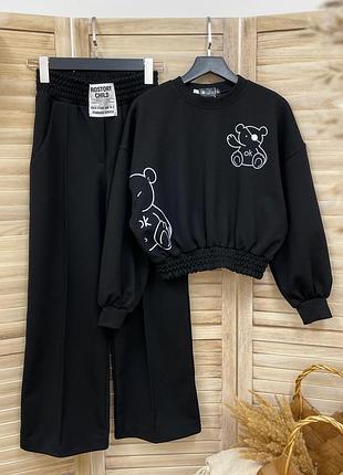 Крутезний костюмчик для дівчаток ,4 кольори