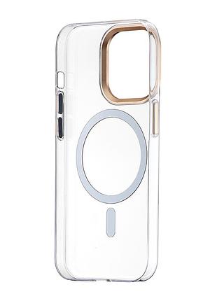 Чехол glory with magsafe iphone 14 pro white 3