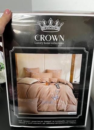 Комплект постельного белья страйп-сатин с вышивкой9 фото
