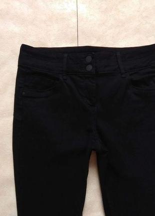 Брендовые черные джинсы скинни с высокой талией next, 14 размер.4 фото